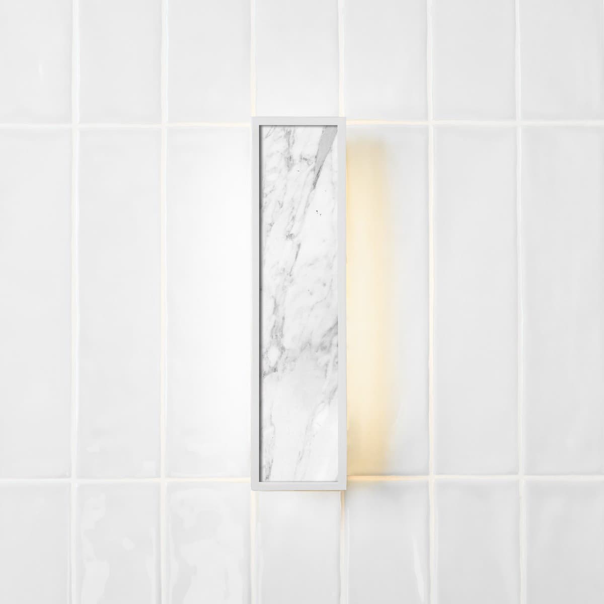 Chameleon Tall Tile Frame Only in White-img-5
