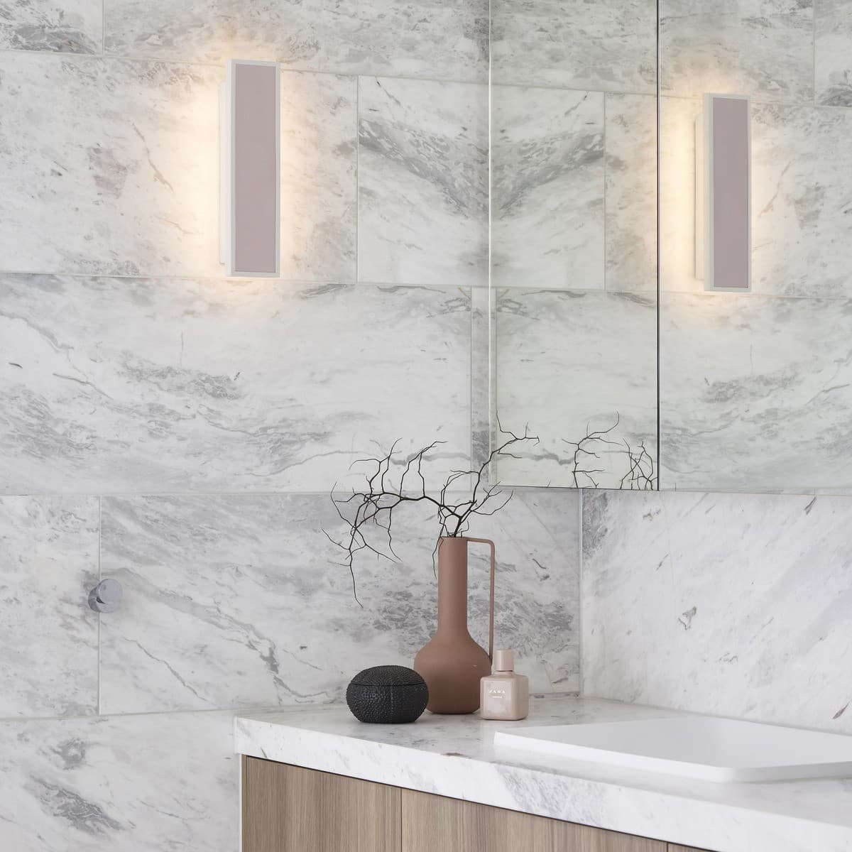 Chameleon Tall Tile Frame Only in White-img-7