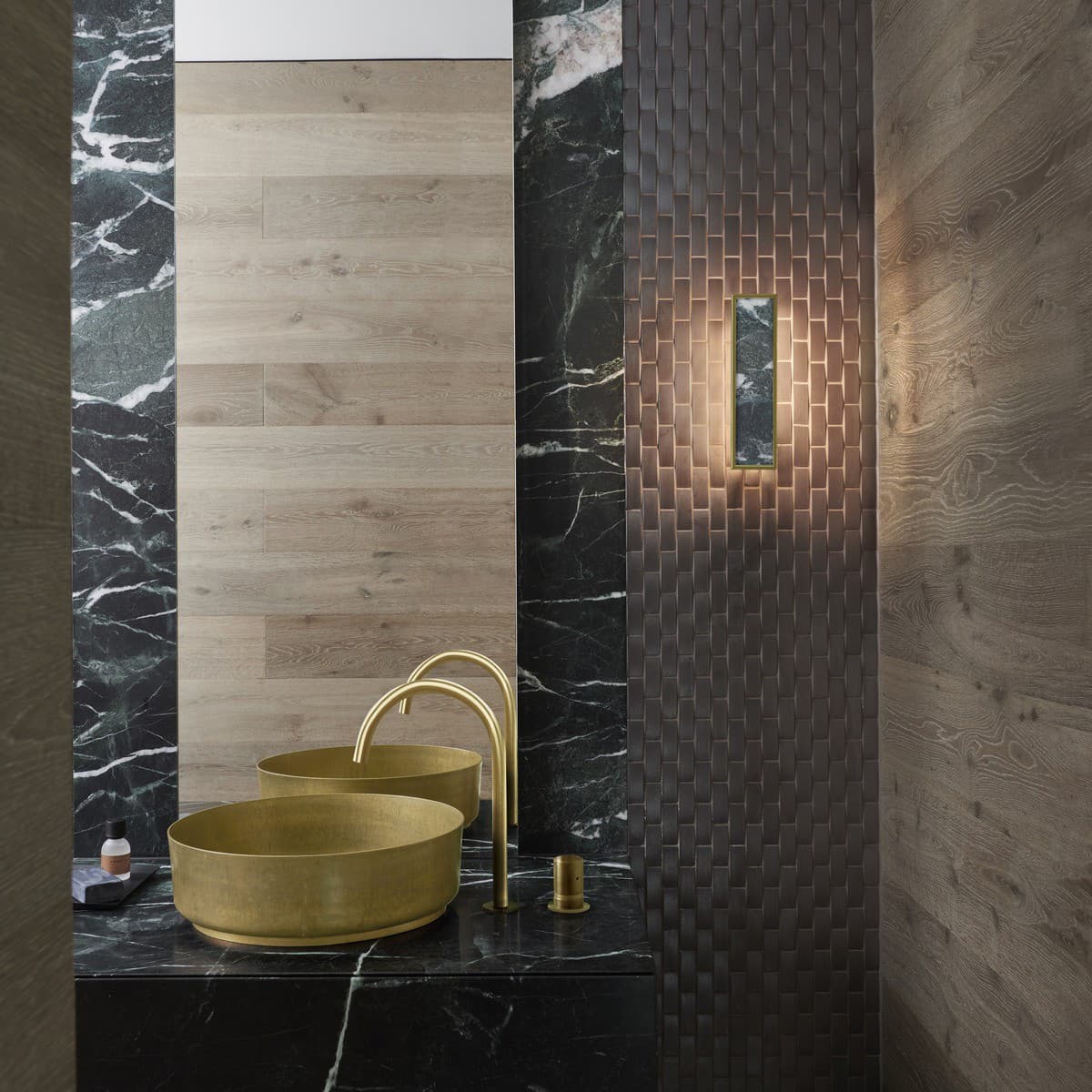 Chameleon Tall Tile Frame Only in Brass-img-2