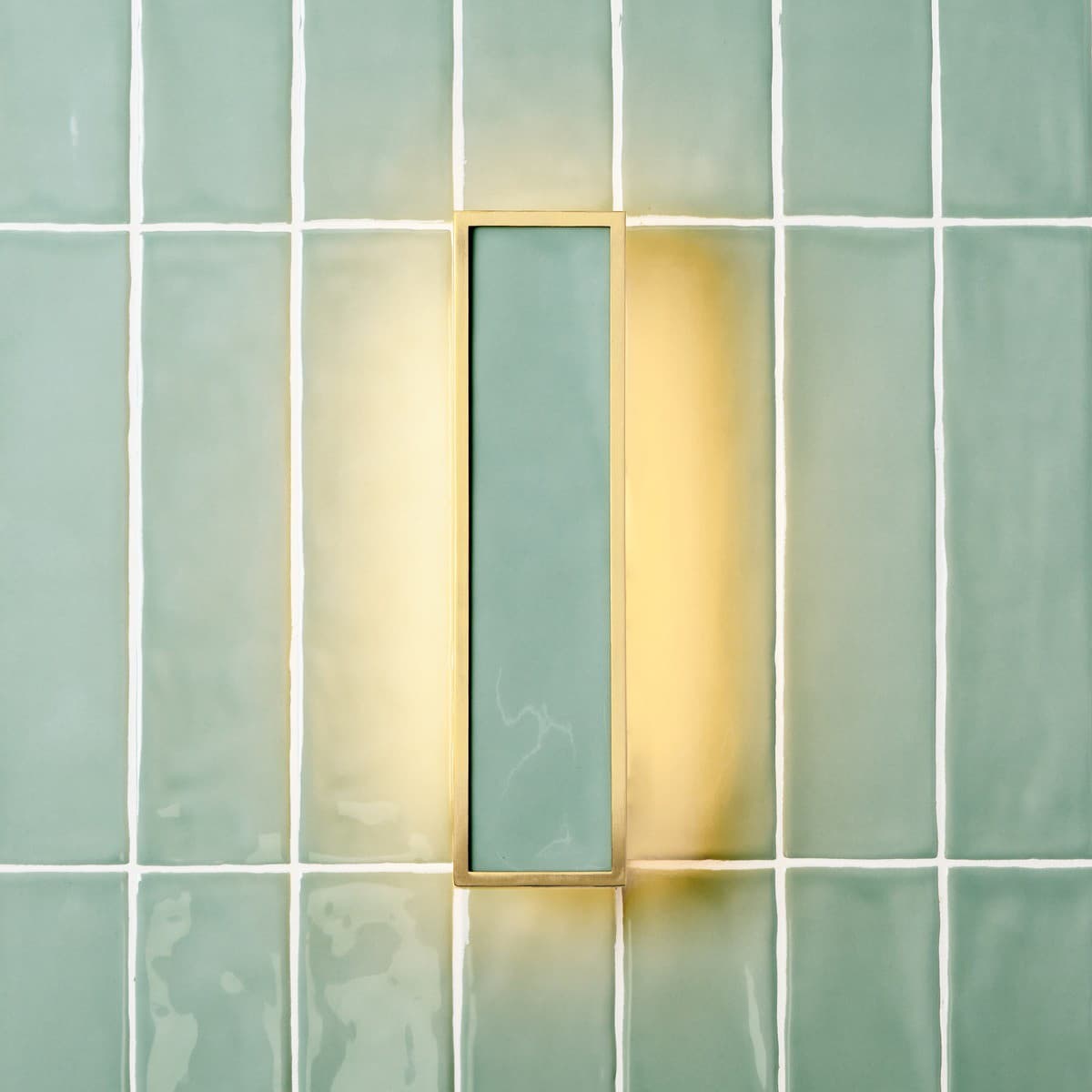 Chameleon Tall Tile Frame Only in Brass-img-4