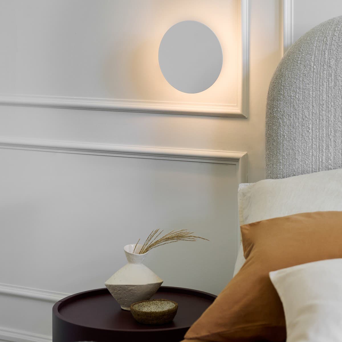 Equinox 200mm LED Colour-Shifting Wall Sconce in White-img-2