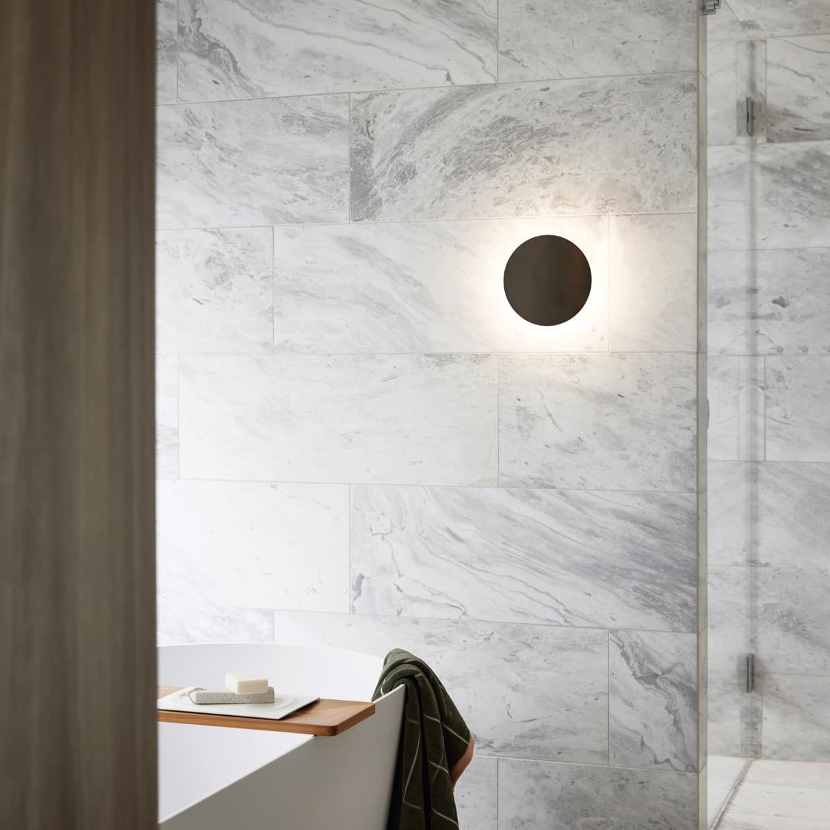 Equinox 200mm LED Colour-Shifting Wall Sconce in Bronze-img-2