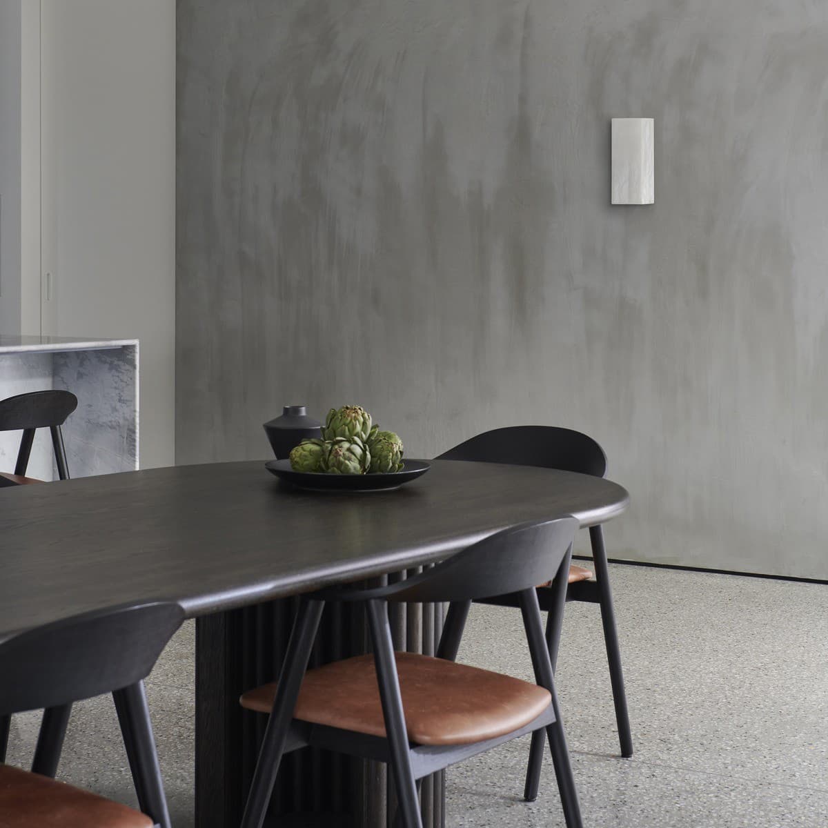 Made By Mayfair Times LED Colour-Shifting Wall Sconce in Spanish Alabaster-img-3