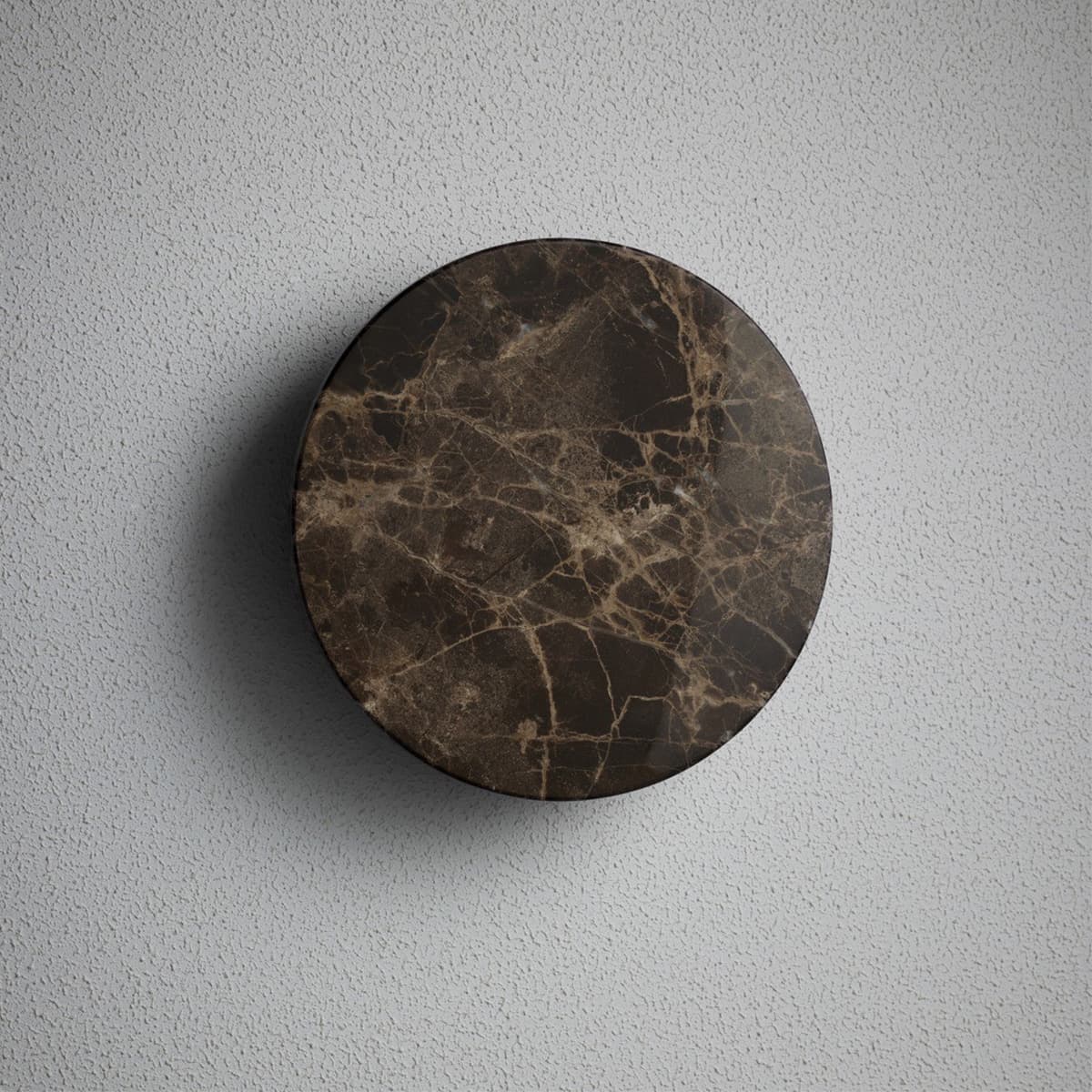 Equinox 200mm LED Colour-Shifting Wall Sconce in Brown Marble