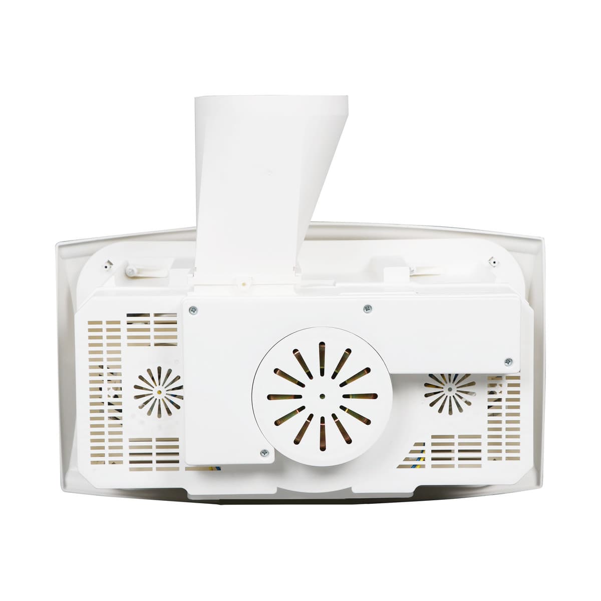 Thermalite 3-in-1 Bathroom Heater, Exhaust Fan and Light in Silver with 2x 275W Heat Lamps