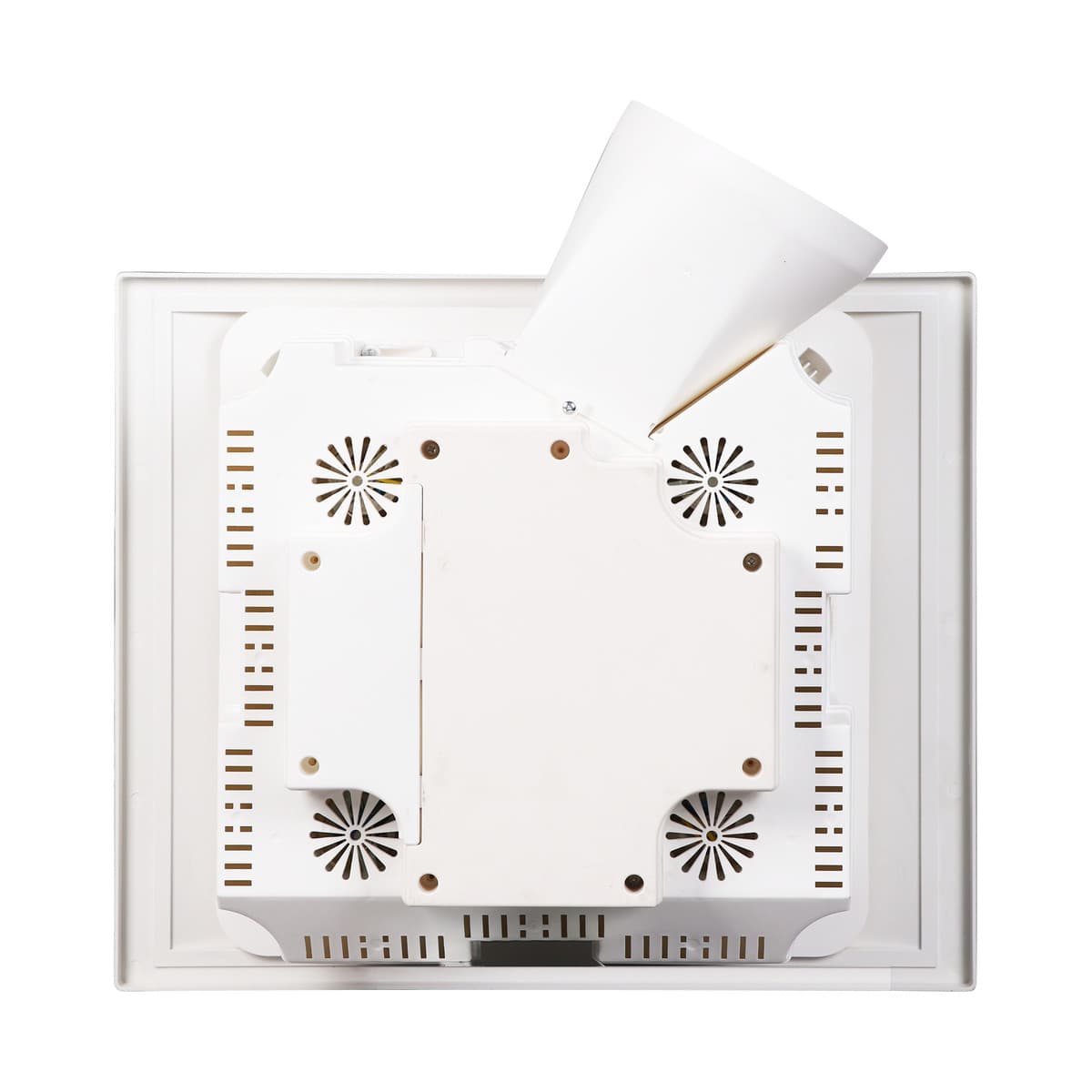 Thermalite Deluxe 3-in-1 Bathroom Heater, Exhaust Fan and Light in White with 4x 275W Heat Lamps-img-4