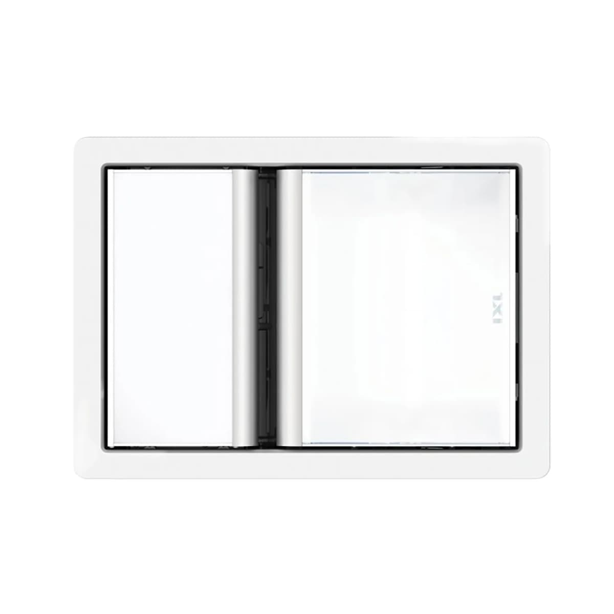 IXL Tastic Luminate Essential Single 3-in-1 Bathroom Heater, Exhaust Fan and Light in White-img-1