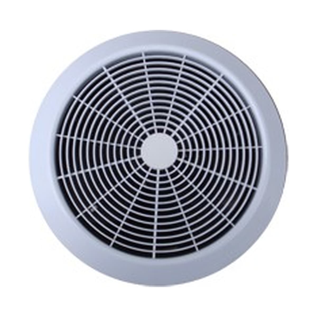 Lucci 200mm Premium Round Exhaust Fan with 240mm Dia Cut Out in White-img-1