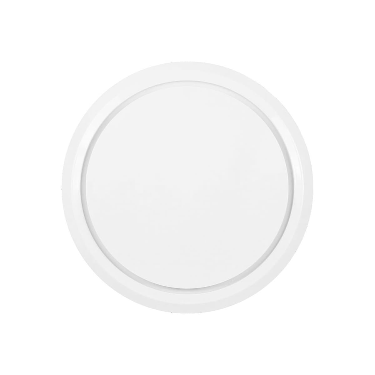 Lucci 200mm Designer Round Exhaust Fan with 240mm Dia Cut Out in White-img-1