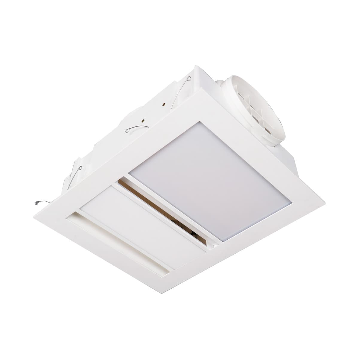 Thermalite Pro Mini 3-in-1 Bathroom Heater, Exhaust Fan and LED Light in White-img-2