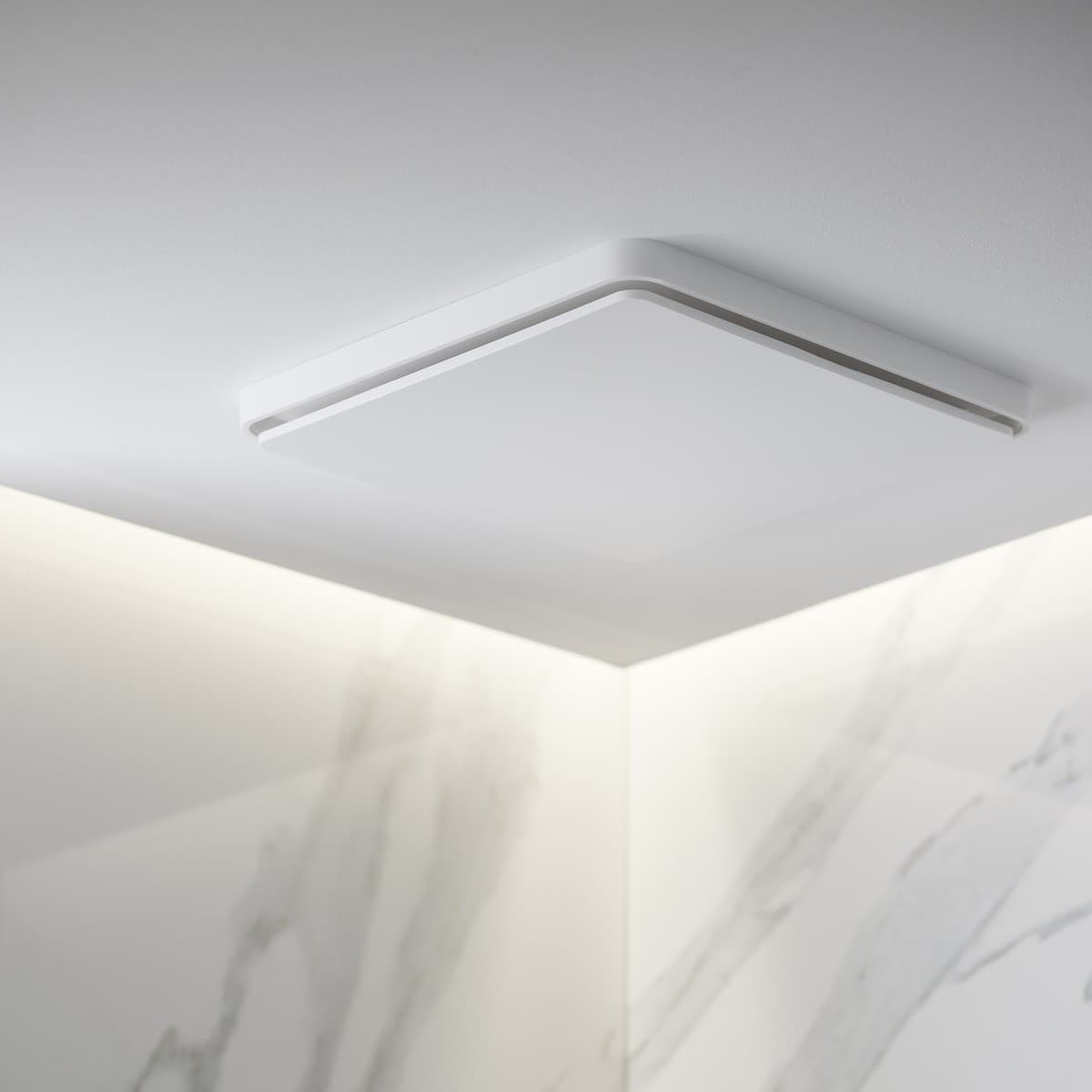 Reef 200mm Square Exhaust Fan with 240mm Dia Cut Out in White-img-2