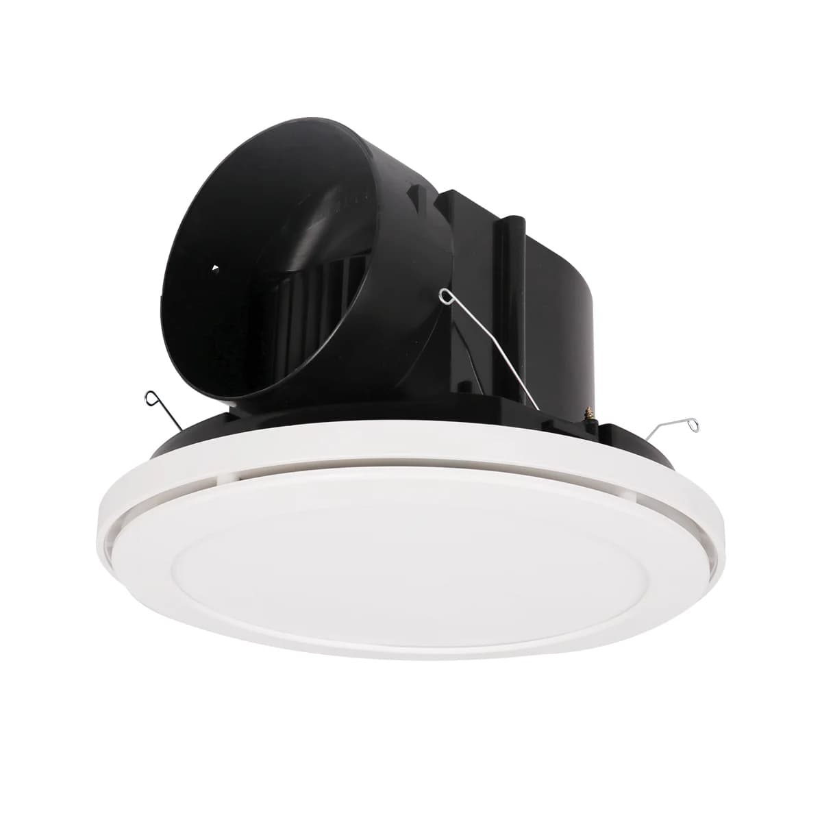 Reef 250mm Round Exhaust Fan and LED Light with 290mm Dia Cut Out in White-img-4