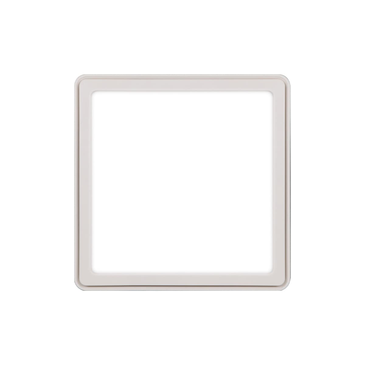 Reef 200mm Square Exhaust Fan and LED Light with 240mm Dia Cut Out in White-img-2