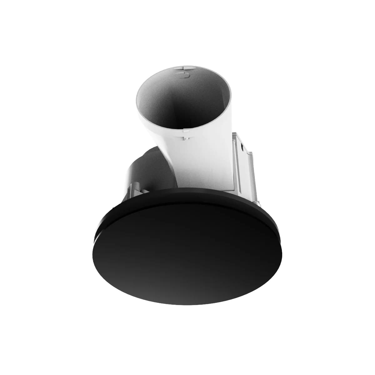 Mett IP Round Exhaust Fan with 240mm Dia Cut Out in Black-img-2