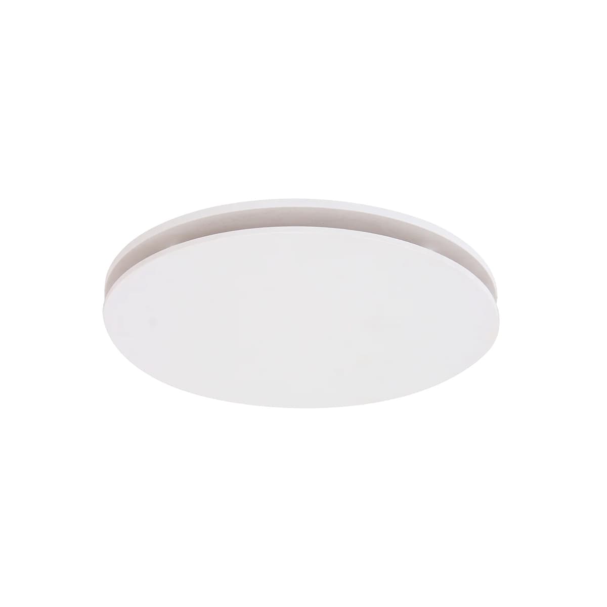 Mett Inline 280mm Round Face Plate Only with 210mm Dia Cut Out In White-img-1
