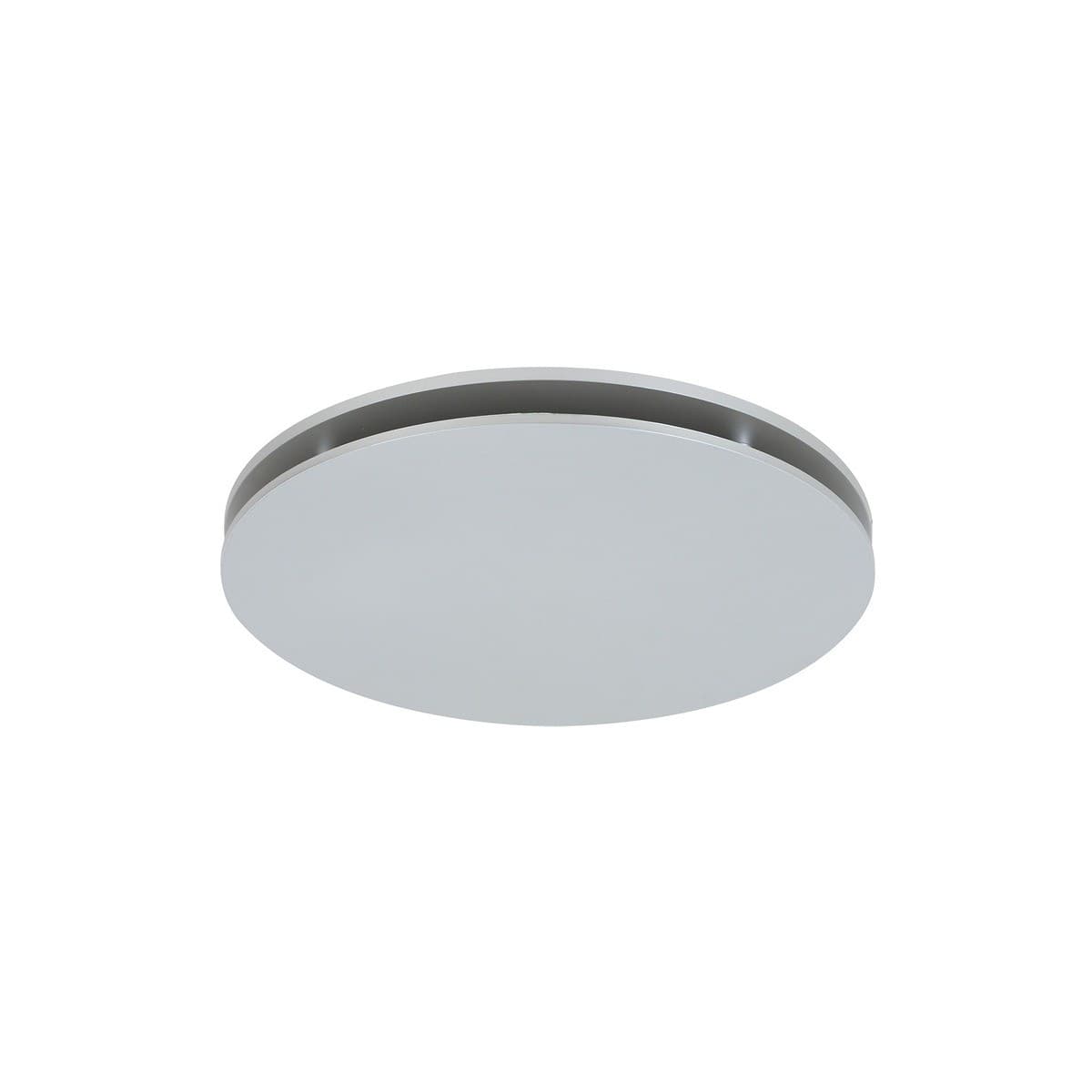Mett Inline 280mm Round Face Plate Only with 210mm Dia Cut Out In Silver-img-1