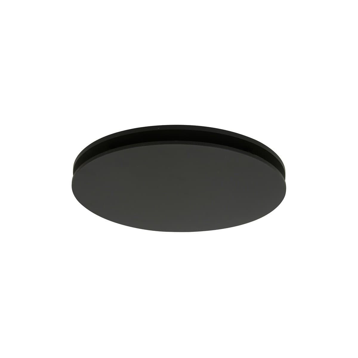 Mett Inline 280mm Round Face Plate Only with 210mm Dia Cut Out In Black-img-1
