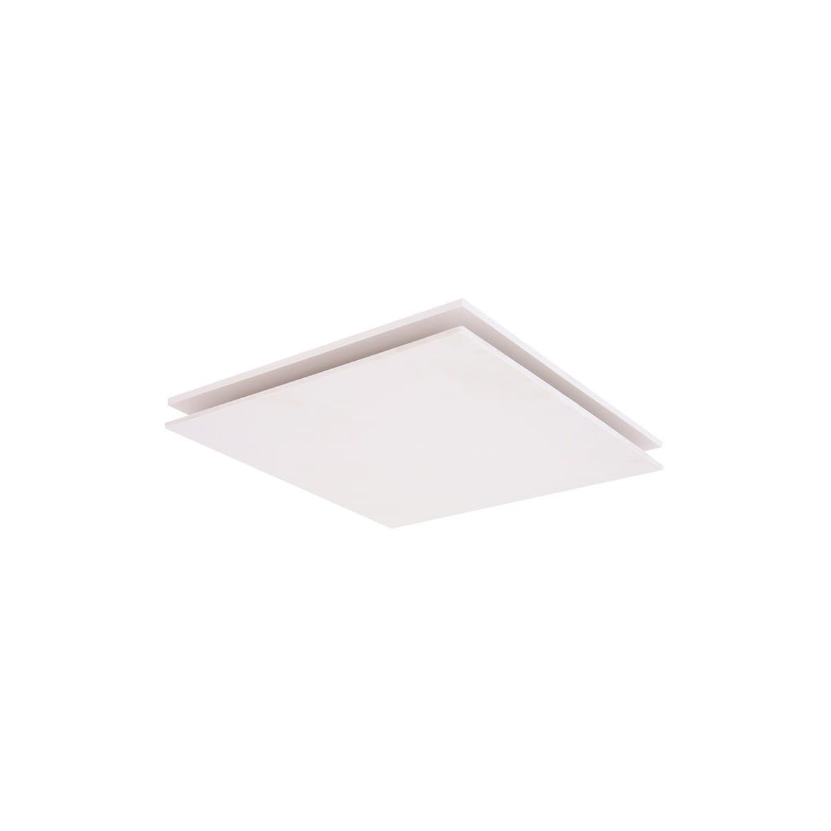 Mett Inline 280mm Square Face Plate Only with 210mm Dia Cut Out In White-img-1