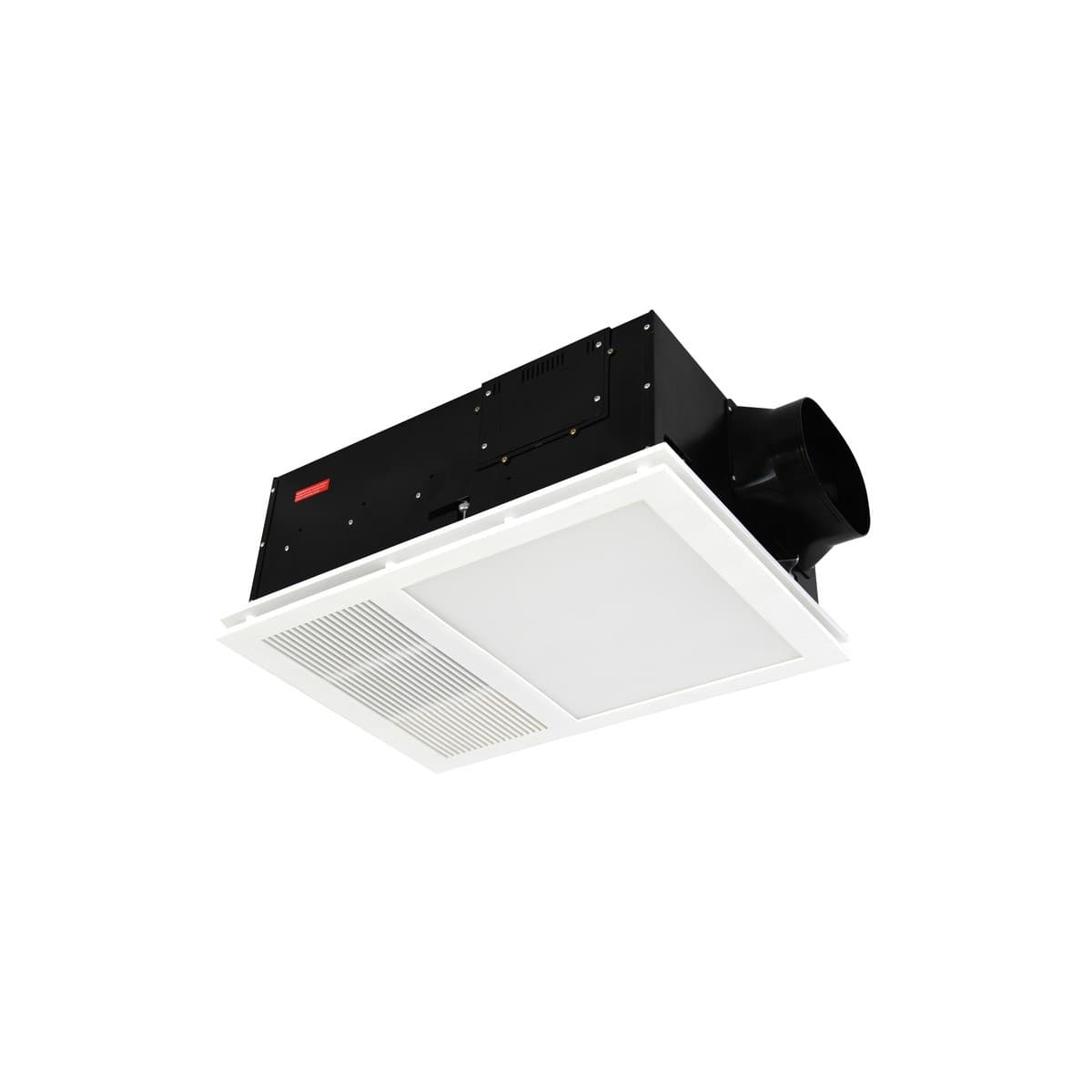 Mett 4-in-1 Bathroom Heater with Cool Air Fan, Exhaust Fan and LED Light in White-img-1