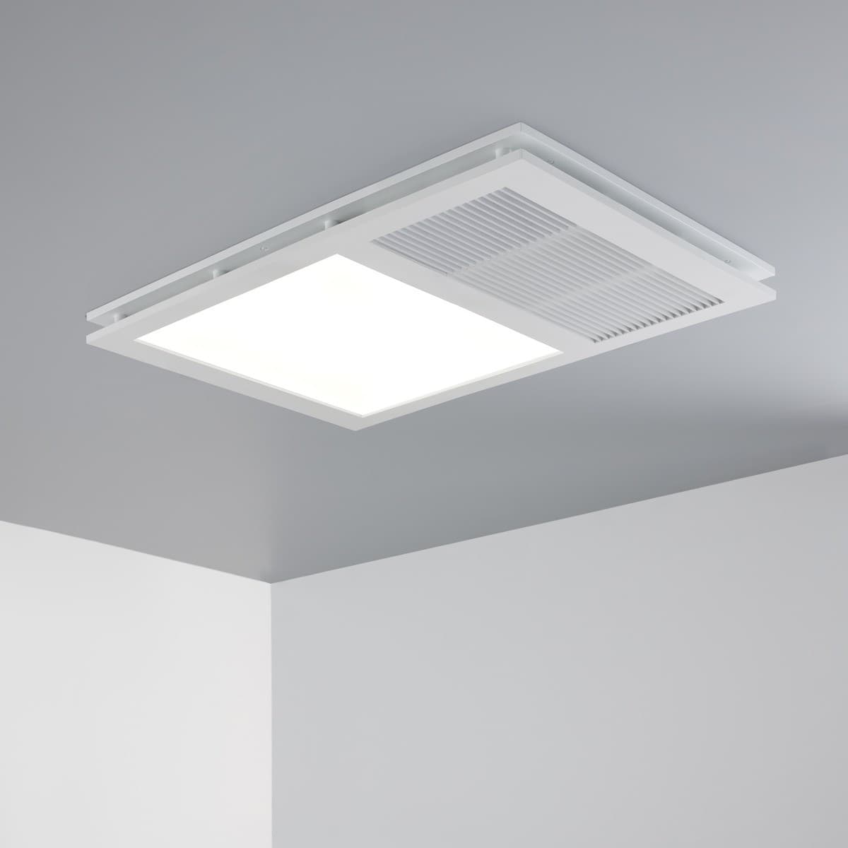 Mett 4-in-1 Bathroom Heater with Cool Air Fan, Exhaust Fan and LED Light in White-img-7