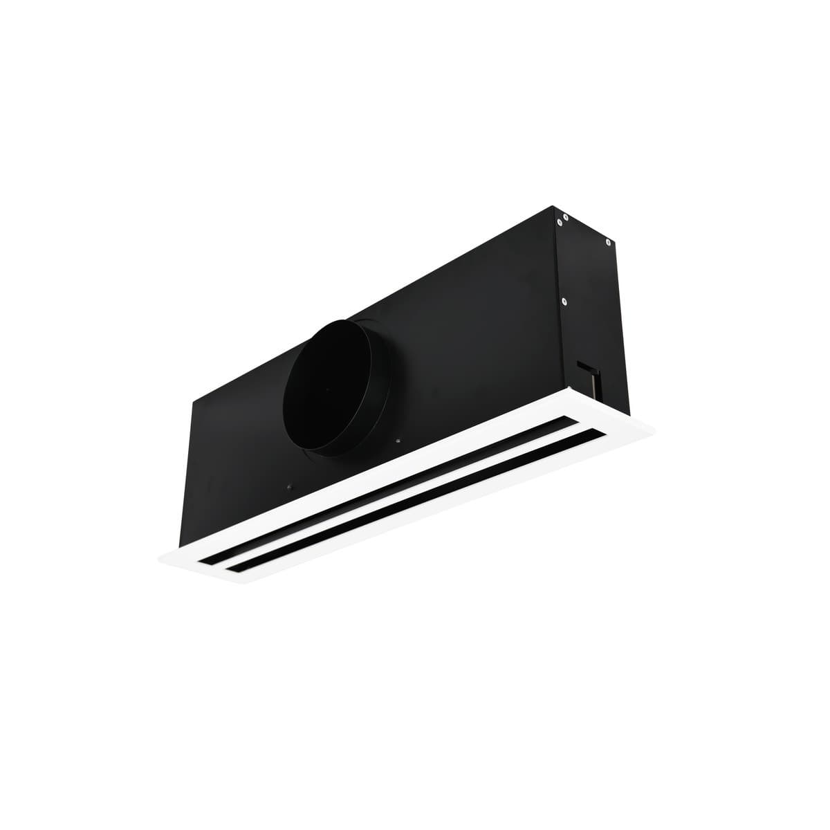 Mett Inline Linear Dual Vent Only in White-img-1