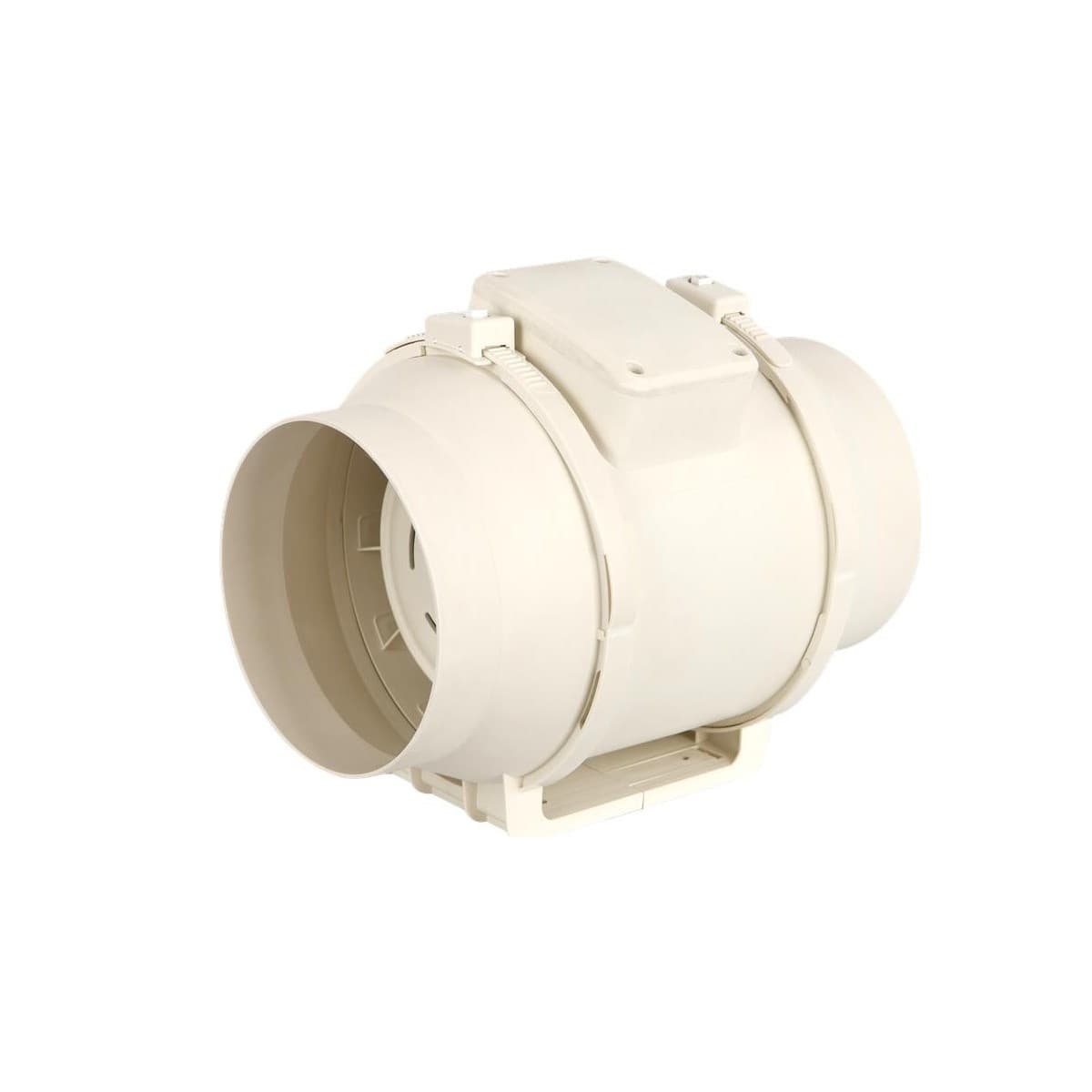 Mett Hi-Flow High Performance Inline Exhaust Fan Only with 150mm Dia Ducting Kit-img-1