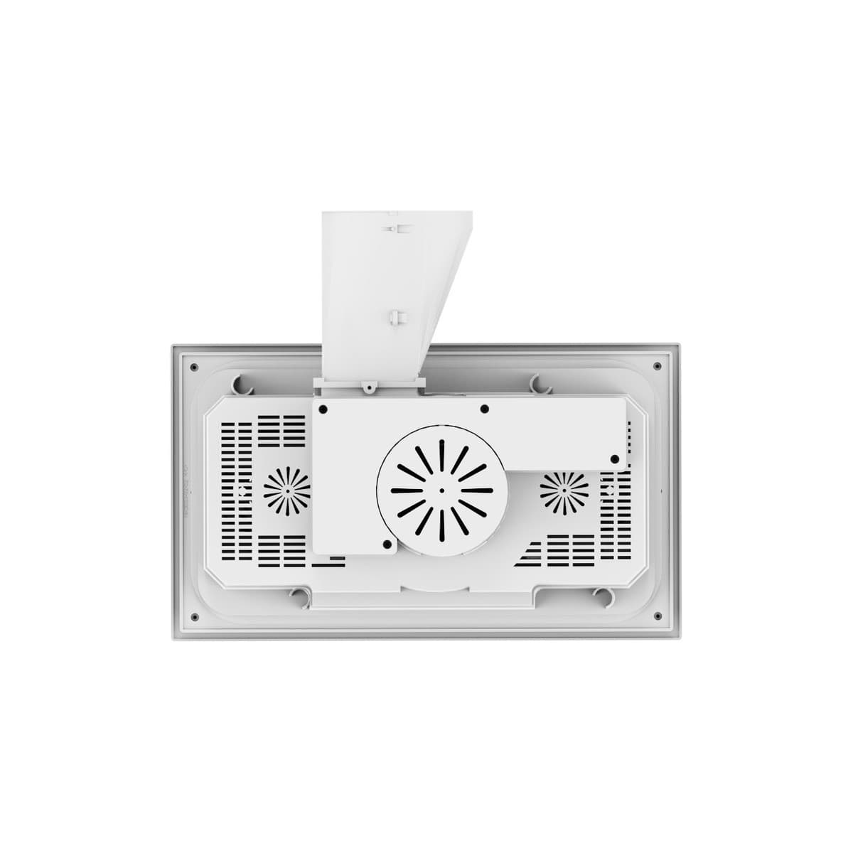 Cali 3-in-1 Bathroom Heater, Exhaust Fan and Light in White with 2 x 275W Heat Lamps-img-3