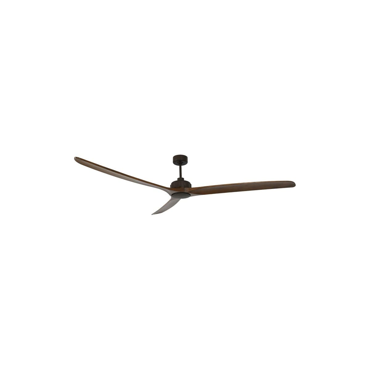 Caelid 254cm DC Fan with Light in Oil Rubbed Bronze with Koa Blades-img-1