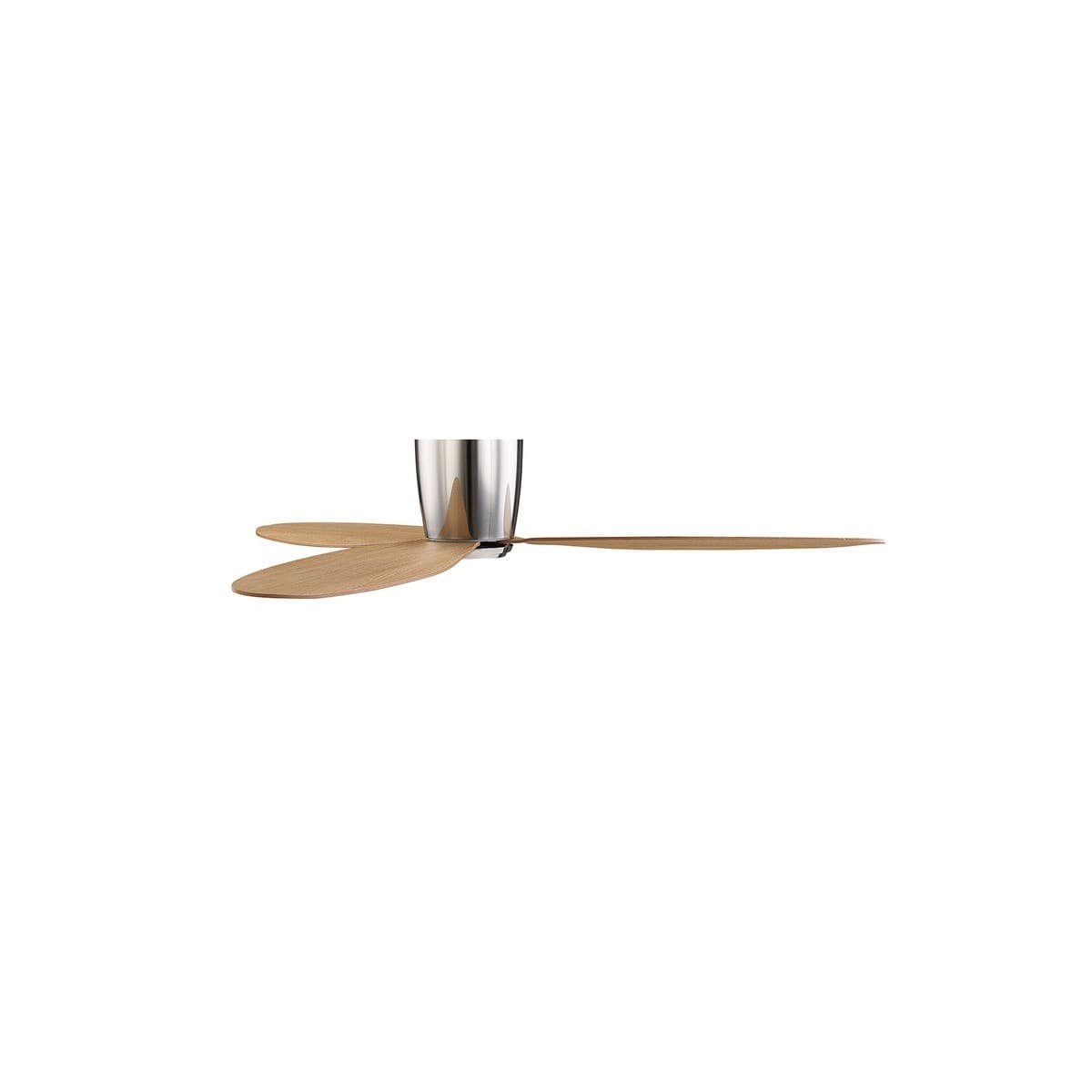 Radar 132cm DC Fan Only in Brushed Chrome/Teak-img-2