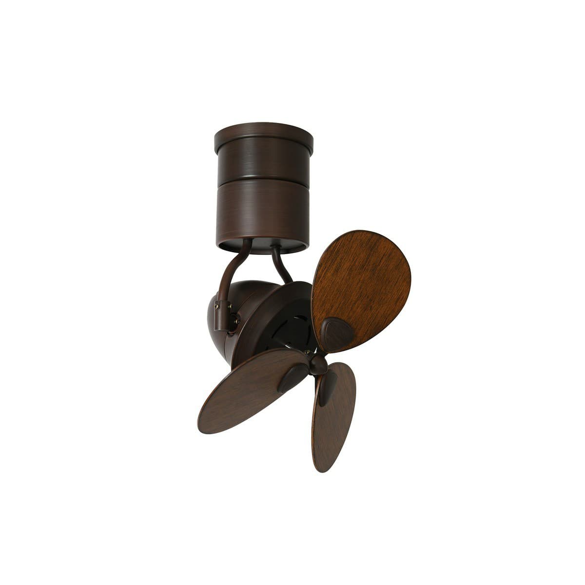 Havana II 38cm Hanging Fan in Oil Rubbed Bronze with Koa Blades-img-1