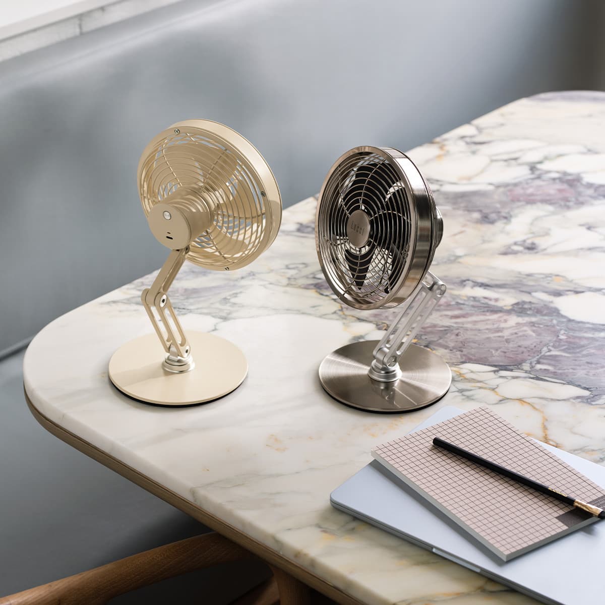 Toro Desk Fan in Almond-img-5