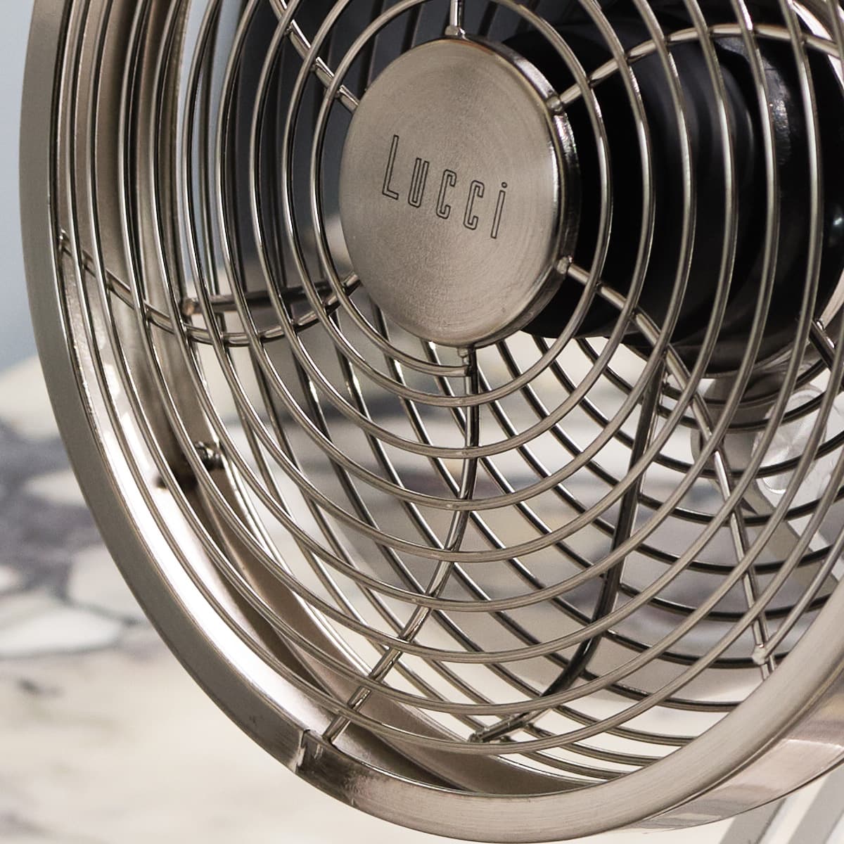 Toro Desk Fan in Chrome-img-3