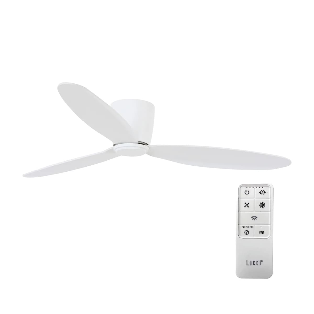 Radar 132cm DC Fan Only in White-img-3
