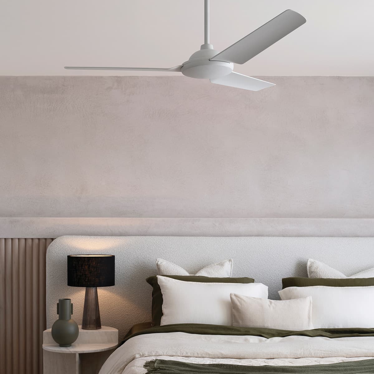 Bayside Somerset 122cm Fan in White-img-3