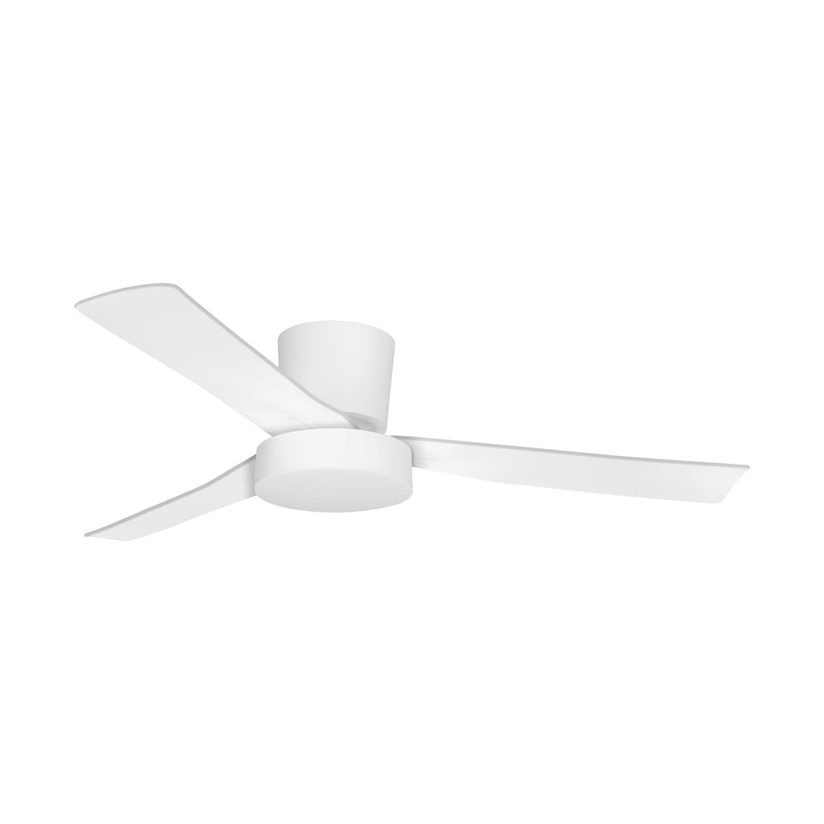 Bayside Delta 142cm DC Close to Ceiling Fan with Light in White-img-1