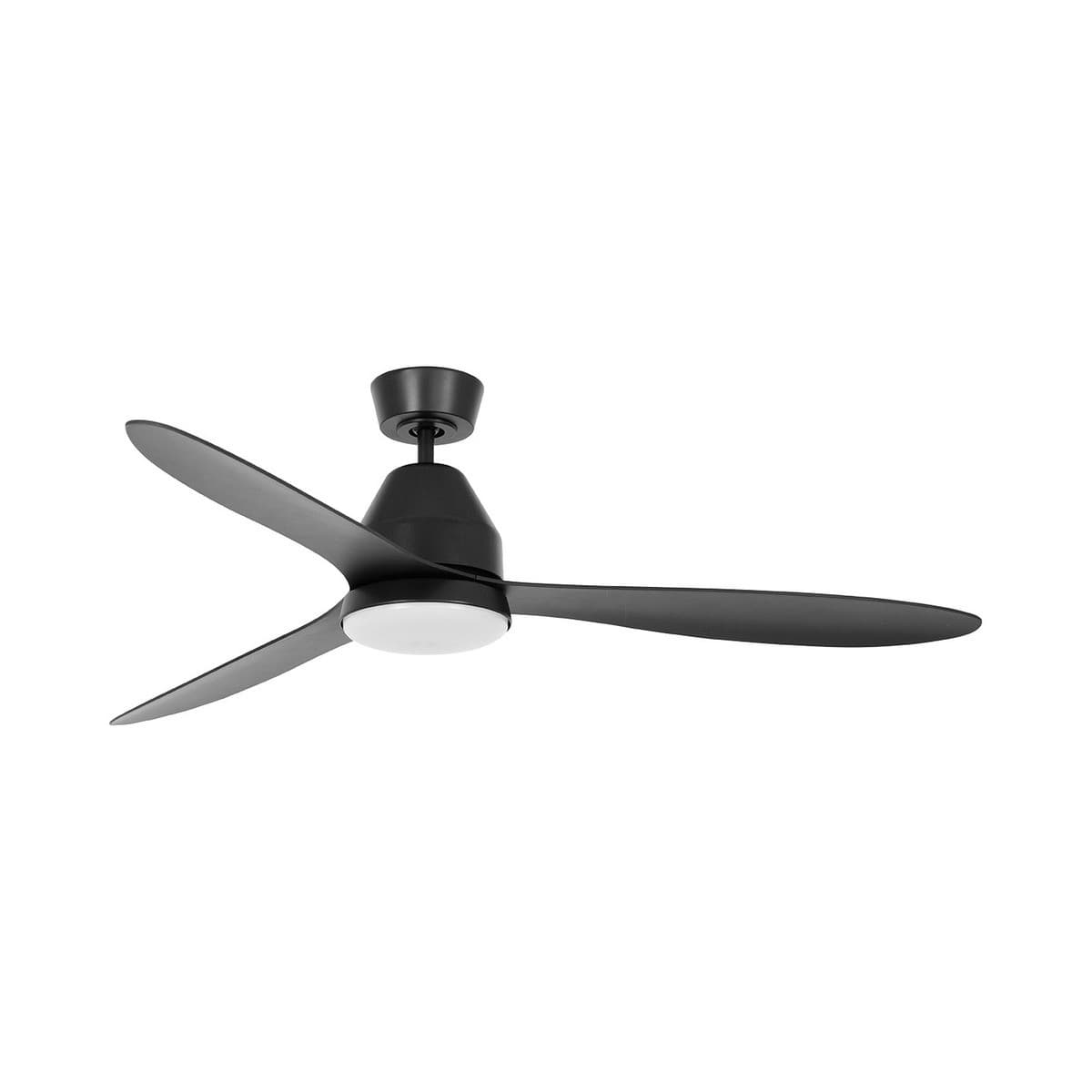 Whitehaven 142cm DC Fan with Light in Black-img-1