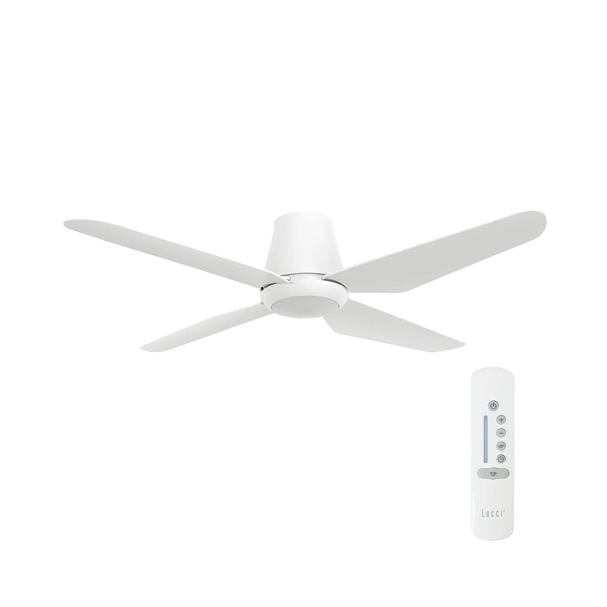 Aria 122cm CTC DC Fan with Light in White-img-2