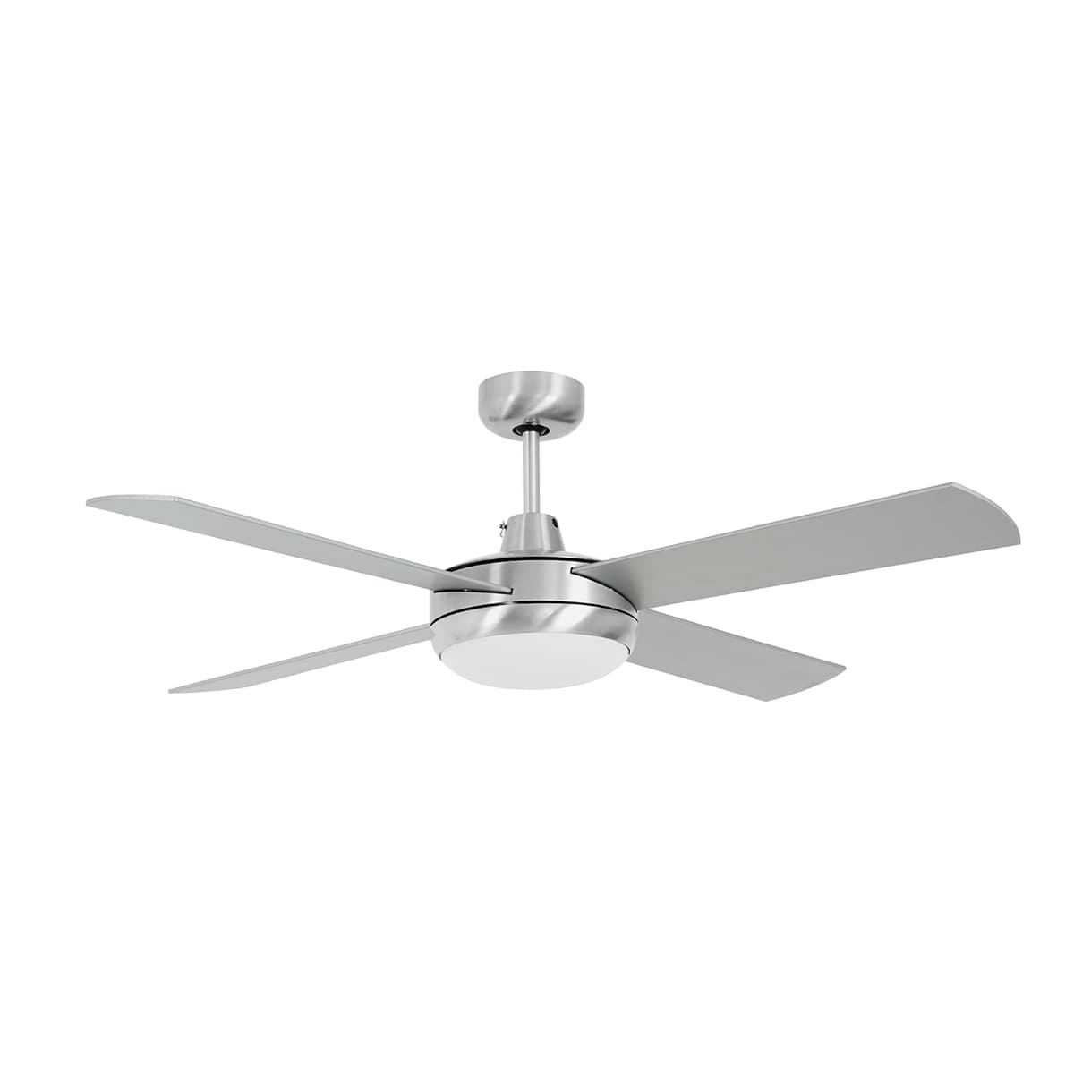Futura 122cm Fan with Light in Brushed Chrome-img-1