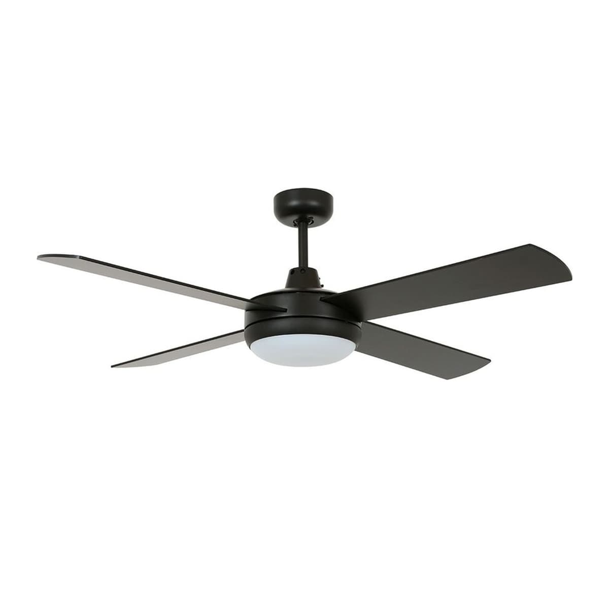 Futura 132cm Fan with Light in Black-img-1