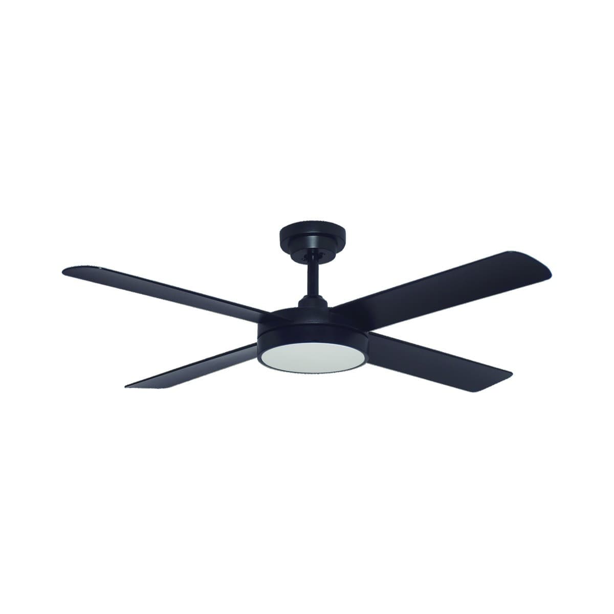Summit 137cm DC Fan with LED Light in Black-img-1