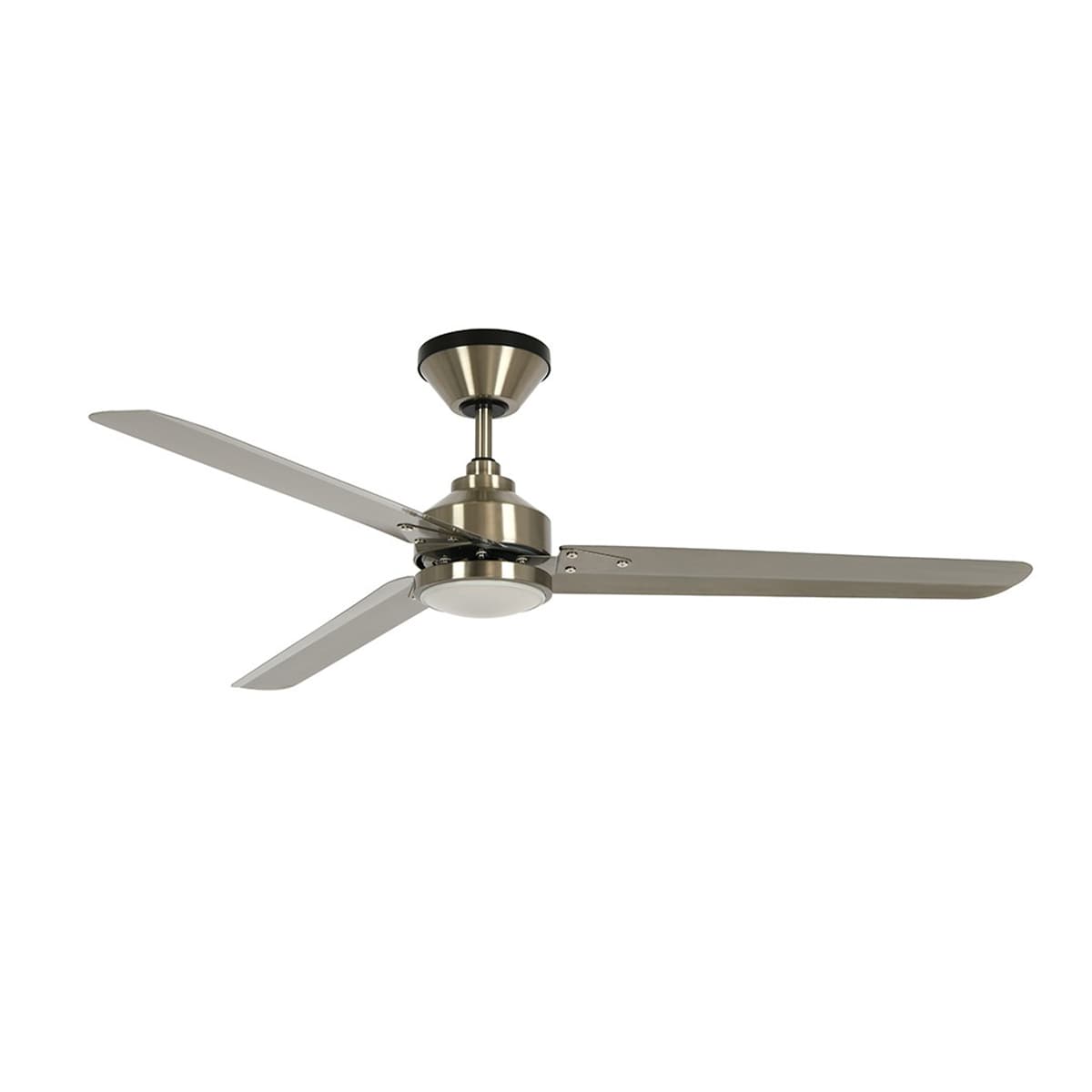 Marine 142cm DC Fan with Light in Marine Grade Stainless Steel-img-1