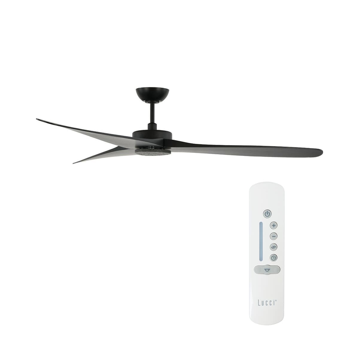Apostle 167cm DC Fan in Black with Lava Stone-img-2