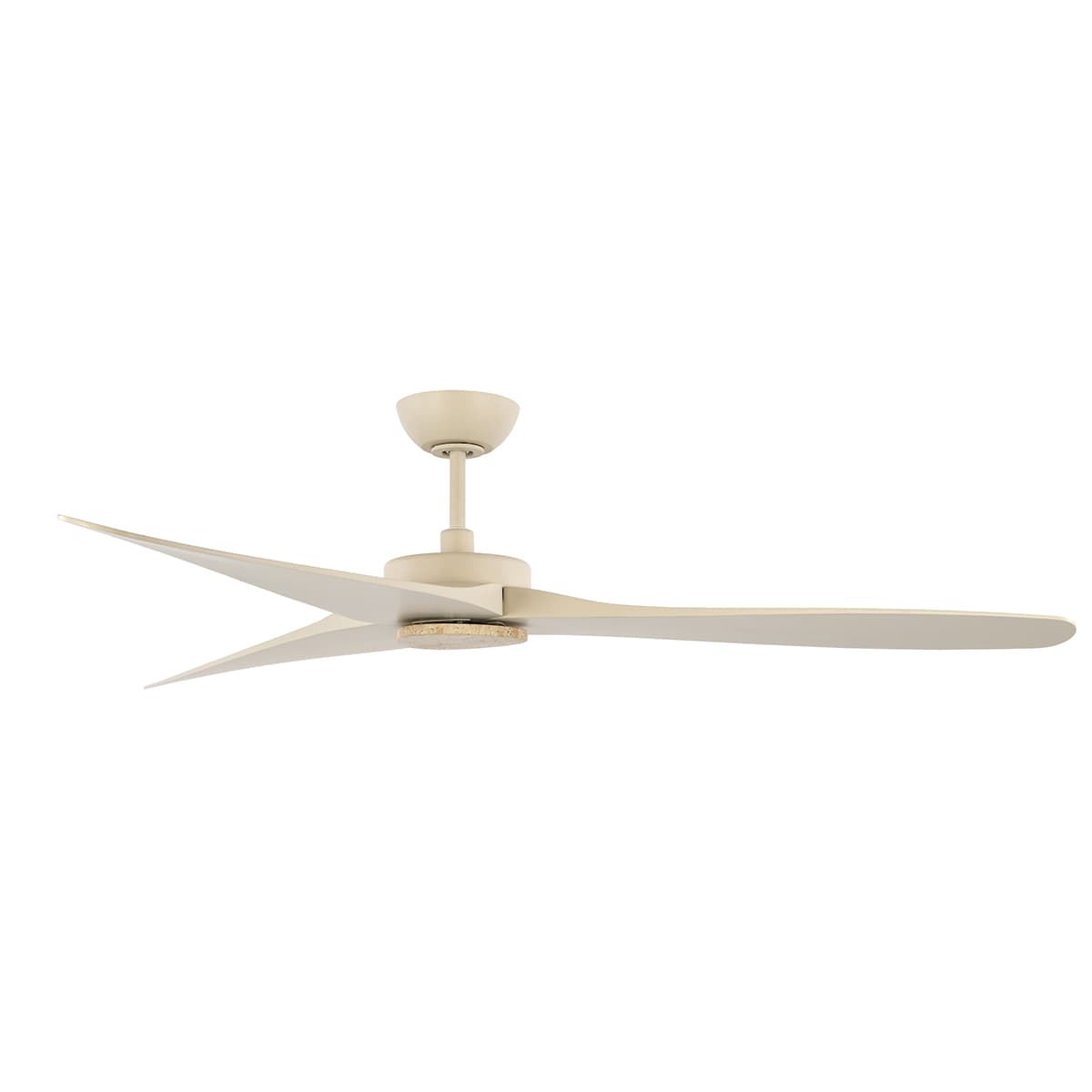Apostle 167cm DC Fan in Almond with Natural Travertine-img-1