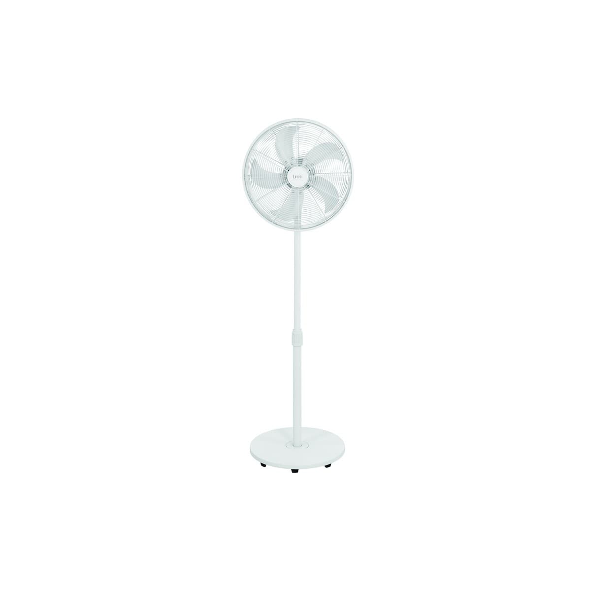 Glide 41cm DC Pedestal Fan in White-img-1