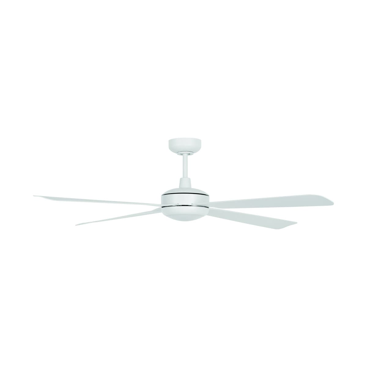 Slipstream 142cm DC Fan with Light in White-img-1