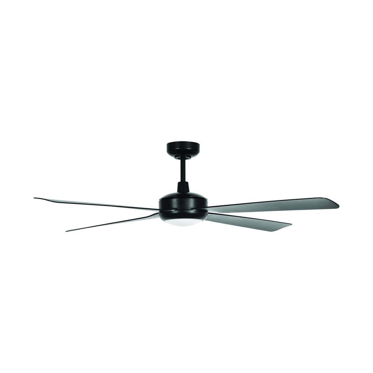 Slipstream 142cm DC Fan with Light in Black-img-1
