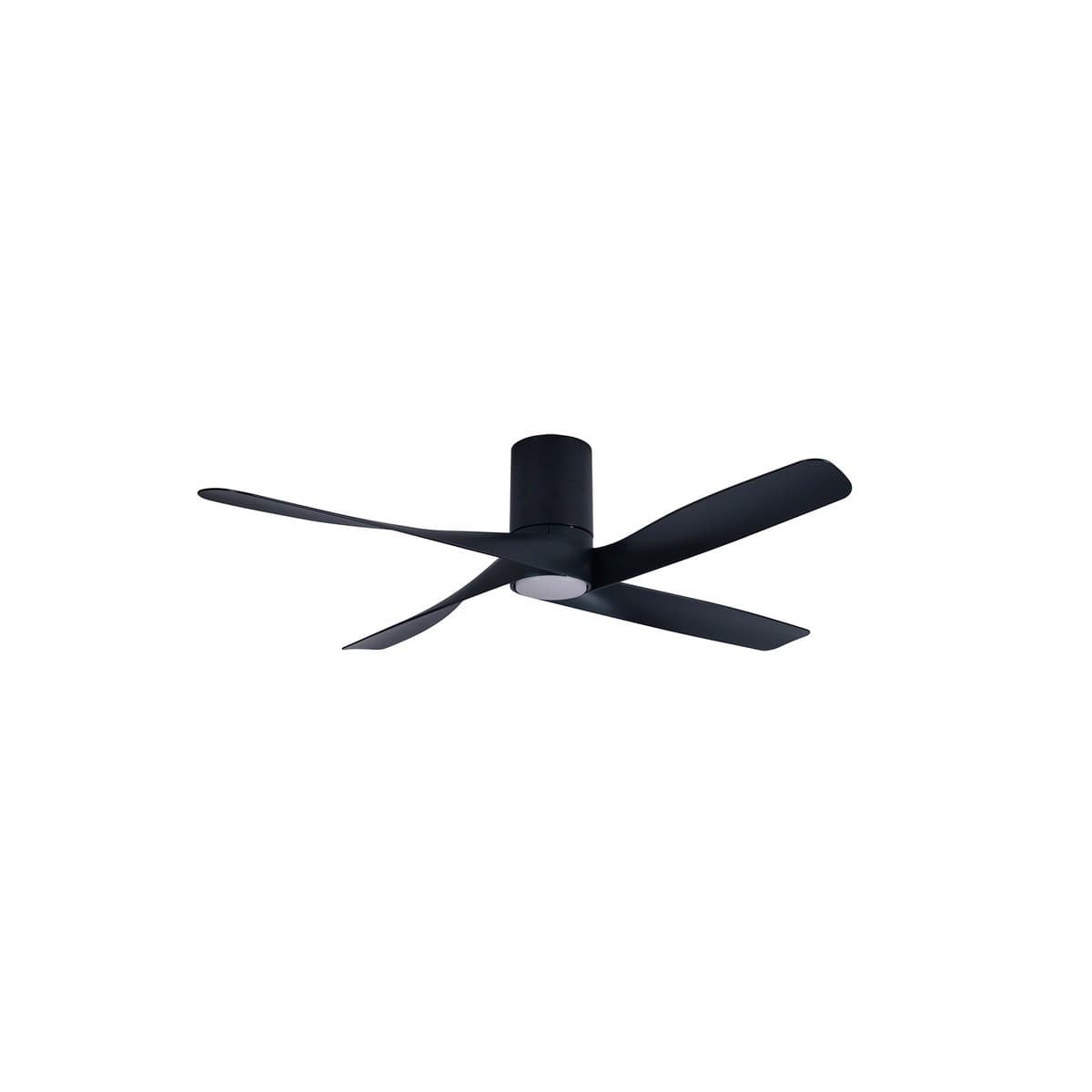 Riviera 132cm DC Fan with Light in Black-img-1