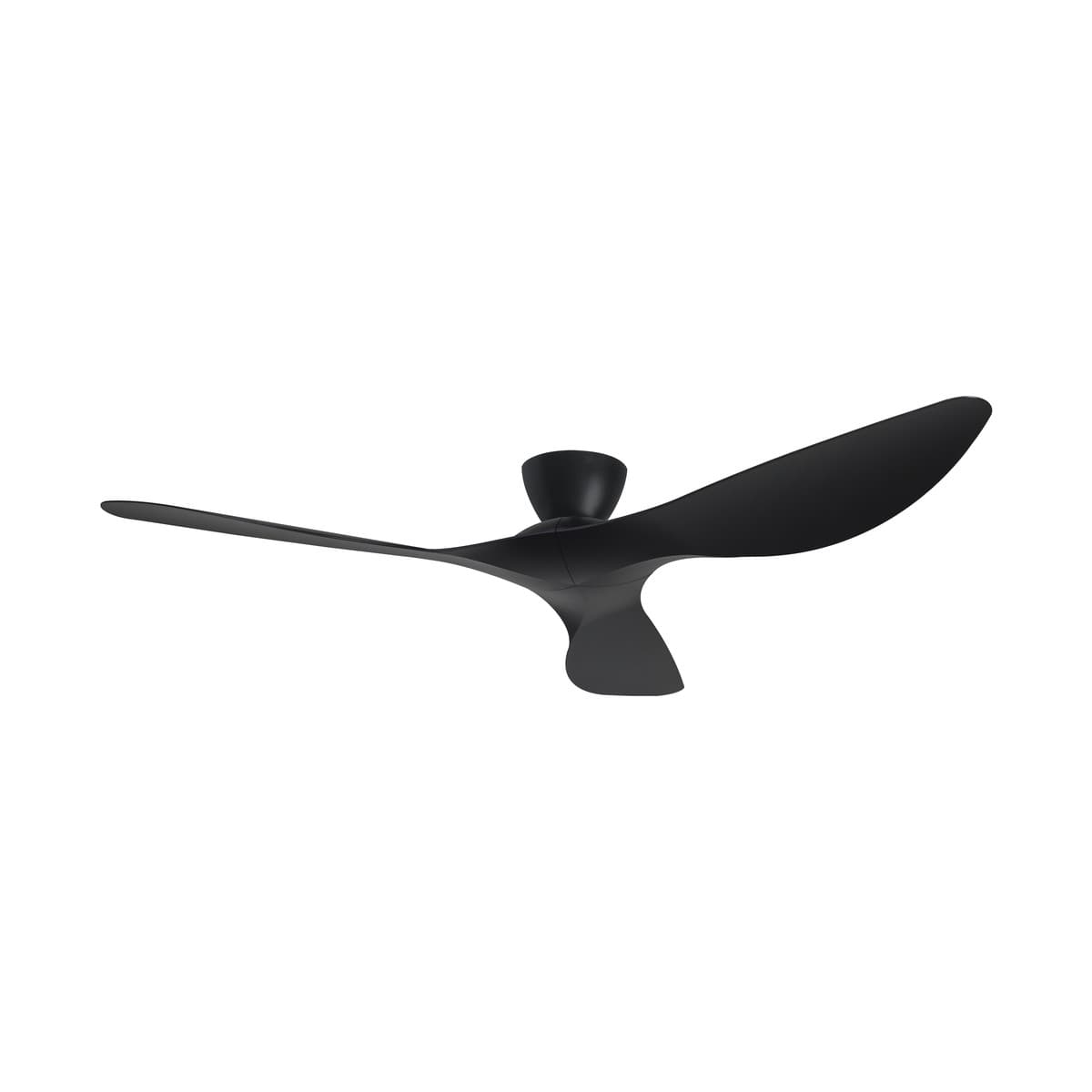 Kyber 137cm DC Close to Ceiling Fan in Black-img-1