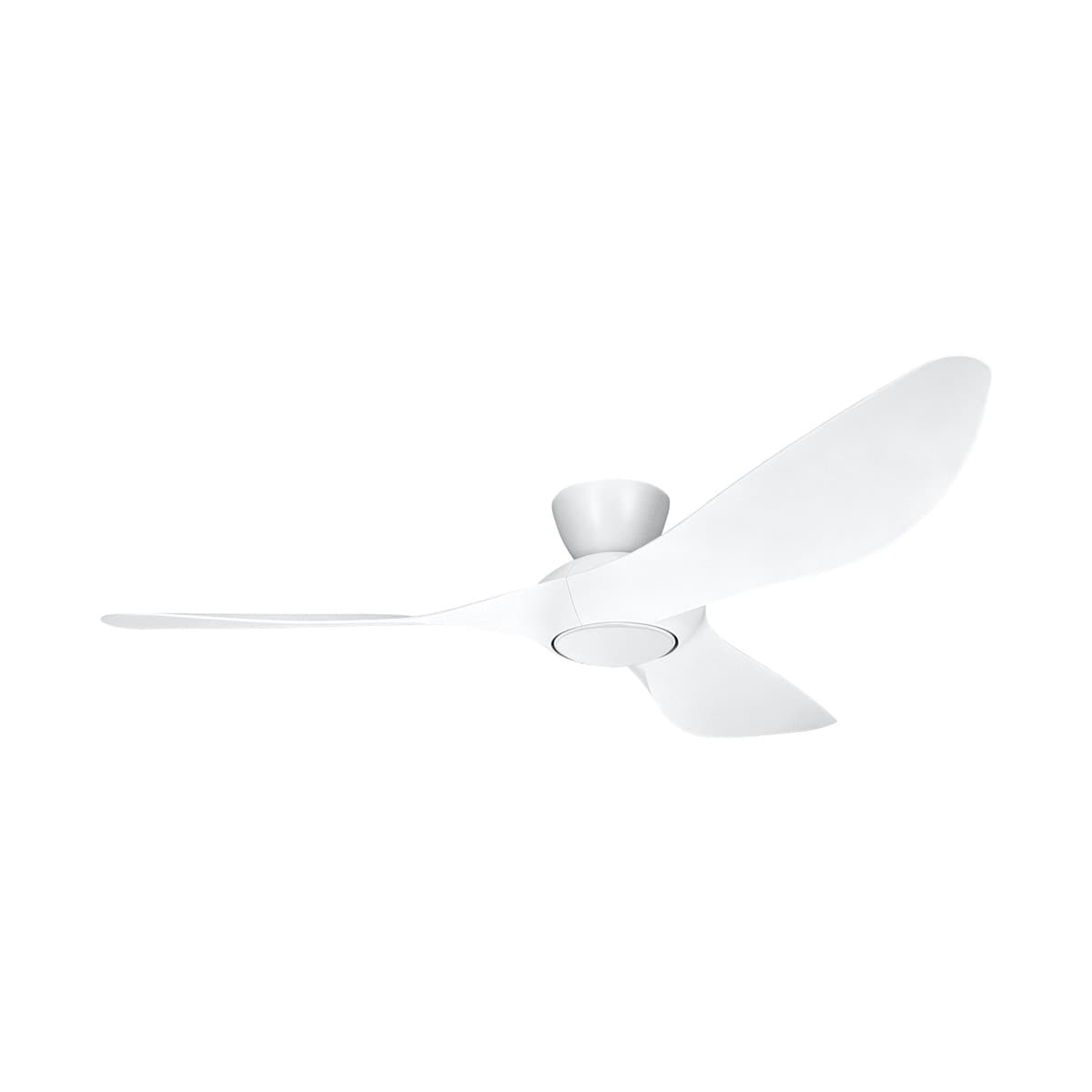 Kyber 137cm DC Close to Ceiling Fan with Light in White-img-1