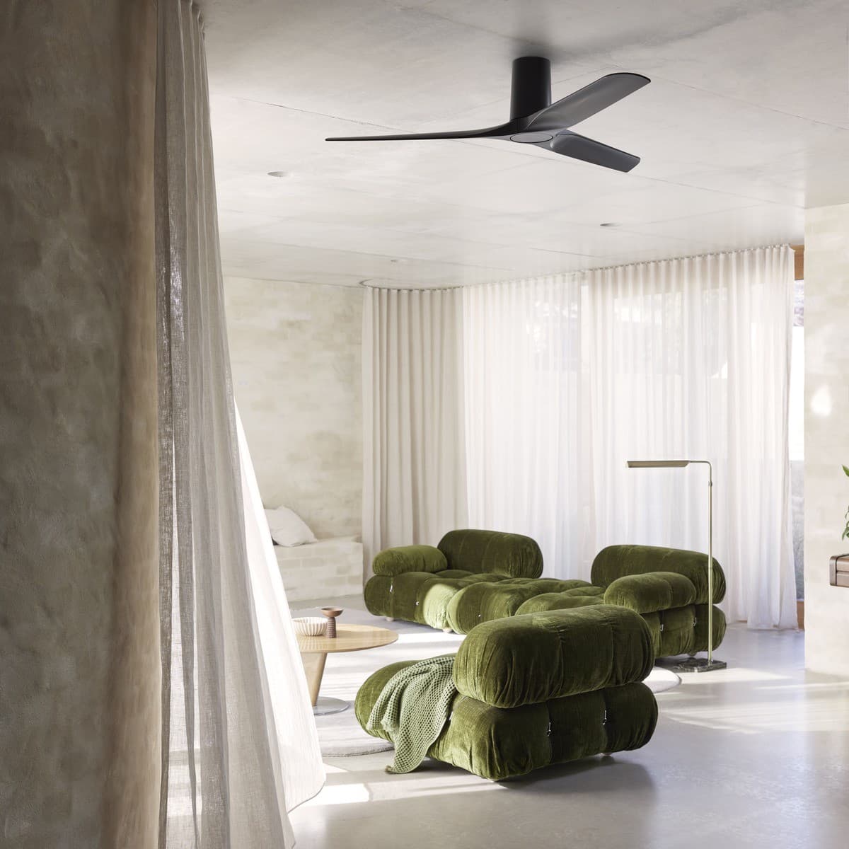 Londo 132cm DC Fan in Black-img-4